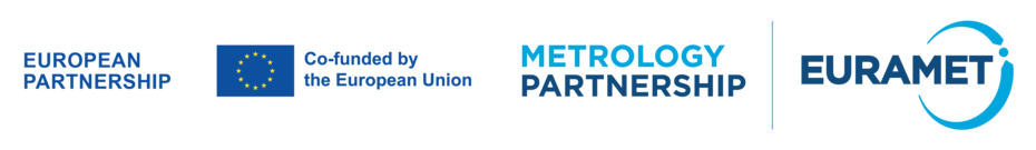 European Partnership on Metrology, European Union and EURAMET funding logos